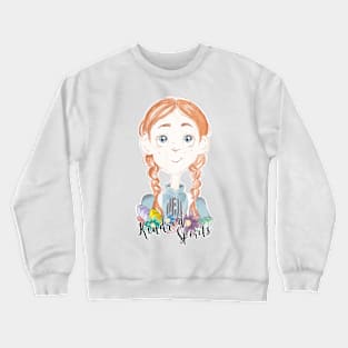 Anne is a kindred spirit - provides scope for the imagination - purple Crewneck Sweatshirt